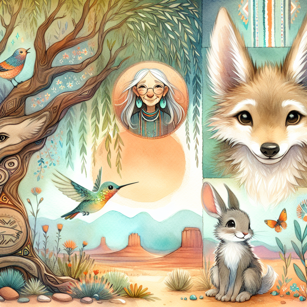 Little Coyote's Colorful Water