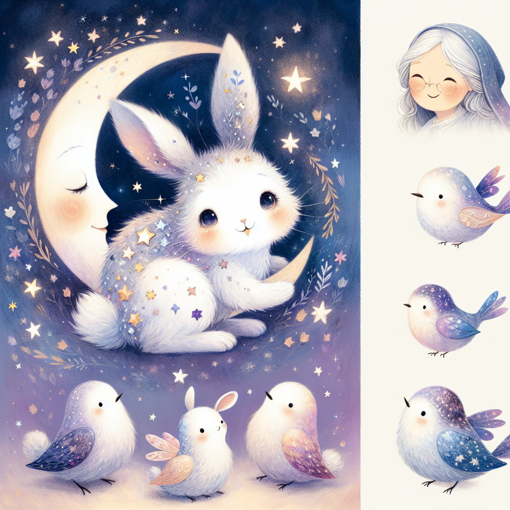 Star Rabbit and the Moon Path