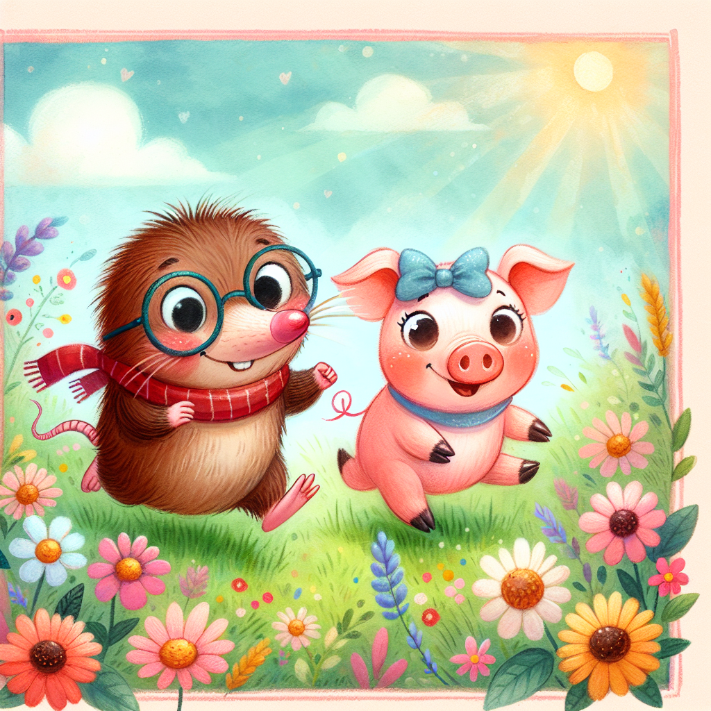 Milo Mole and Penny Pig's Big Race