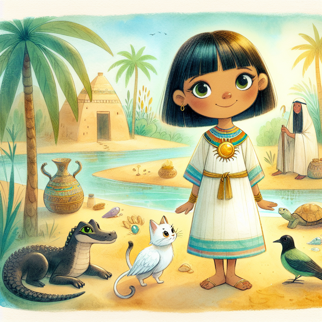 Nina and the Sun Cat of the Nile