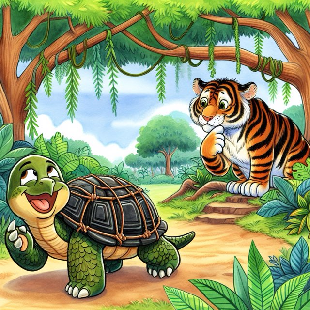 The Tiger and the Turtle